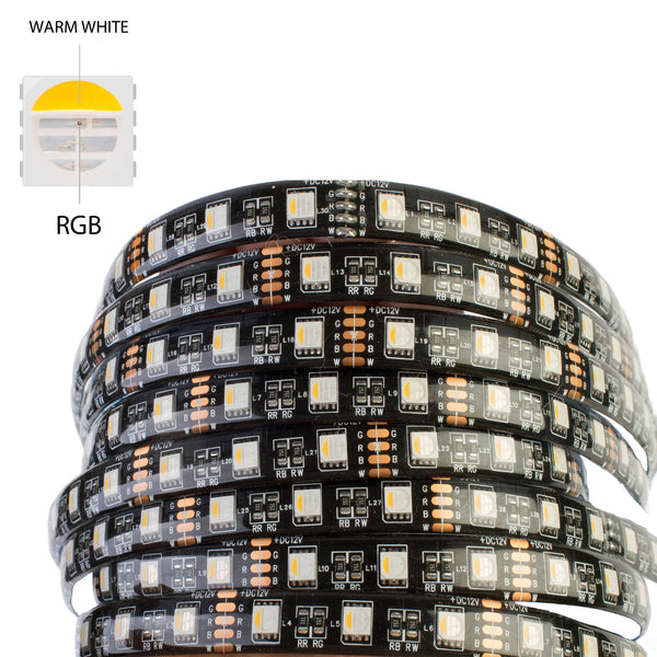 24V RGB + WARM WHITE 4 IN 1 MULTI COLOR CHANGE LED LIGHT + Aluminum Ch ...