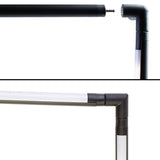 Horizontal LED 3 sided Pole light 4000K Model FY-H2T series for Showcase