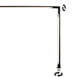 Horizontal LED 4 sided Pole light 4000K Model FY-Q series for Showcase