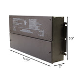 UL listed 24v 384w 4 channels 96w 0-10V TRIAC dimmable Class 2 LED Driver