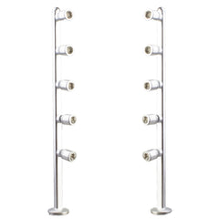 Jewelry LED Pole light model FY-55 silver 5-light head