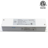 ETL listed 24v 100w 96w Dimmable Power supply driver with junction box enclosure