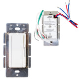 UL listed 24v 160w (2x 80w channels ) Dimmable Class 2 Driver with Dimmer rocker switch