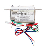 UL listed 24v 160w (2x 80w channels ) Dimmable Class 2 Driver with Dimmer rocker switch