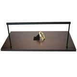 Horizontal LED pole light 4000K black Model FY-C series for Showcase