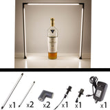 Horizontal LED 3 sided Pole light 4000K Model FY-H2T series for Showcase
