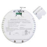 ETL Listed 24V 60w Class 2 Triac Dimmable Round Shape Power Supply