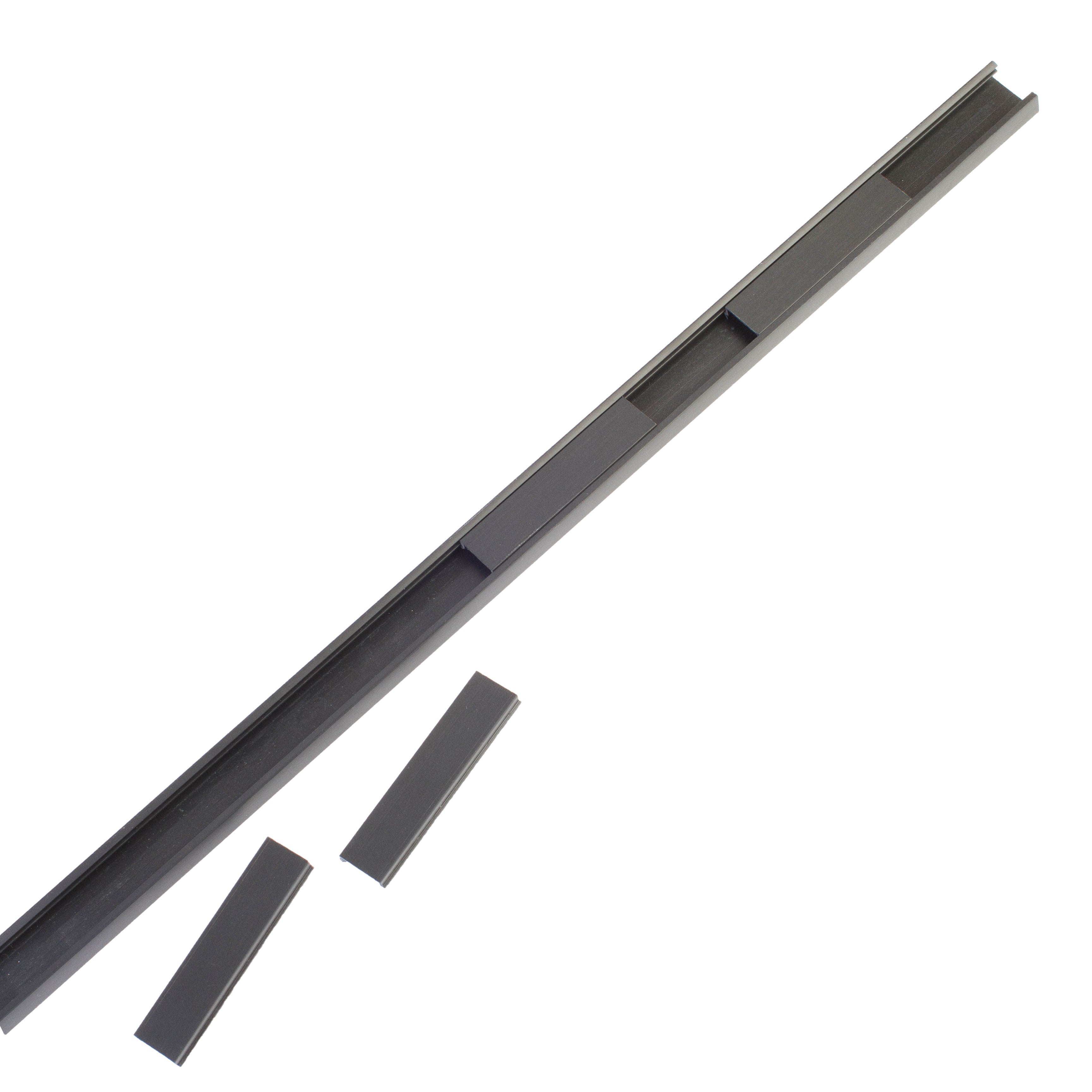 Storefront LED Black track only. --For our Z5050, Z2835 module series only--  ( LED light not included )