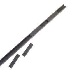 Storefront LED Black track only. --For our Z5050, Z2835 module series only--  ( LED light not included )