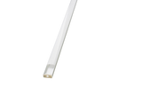 5ft U Aluminum channel with Cover & Mounting Clips for LED Strip Light - Fits 6mm to 13mm (10pk)