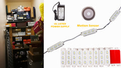 Storage LED Light with Motion Sensor Switch