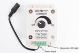 Dimmer Switch for Single Color LED Light Support (12v-24v)