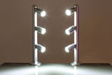 Jewelry LED Pole light model FY-53M 8 Inches silver