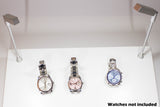 Jewelry Showcase LED Pole light Model FY-60 silver