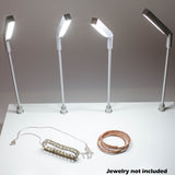 Jewelry Showcase LED Pole light Model FY-60 silver