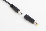 5.5mm x 2.1mm to 5.5mm x 2.5mm DC Connector for Power Supply AC Adapter