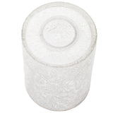 3 Pack crack finish cylinder glass shade for light fixture