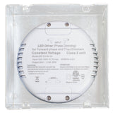 ETL Listed 24V 60w Class 2 Triac Dimmable Round Shape Power Supply