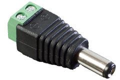 LED Light to Male DC Power Supply Connector