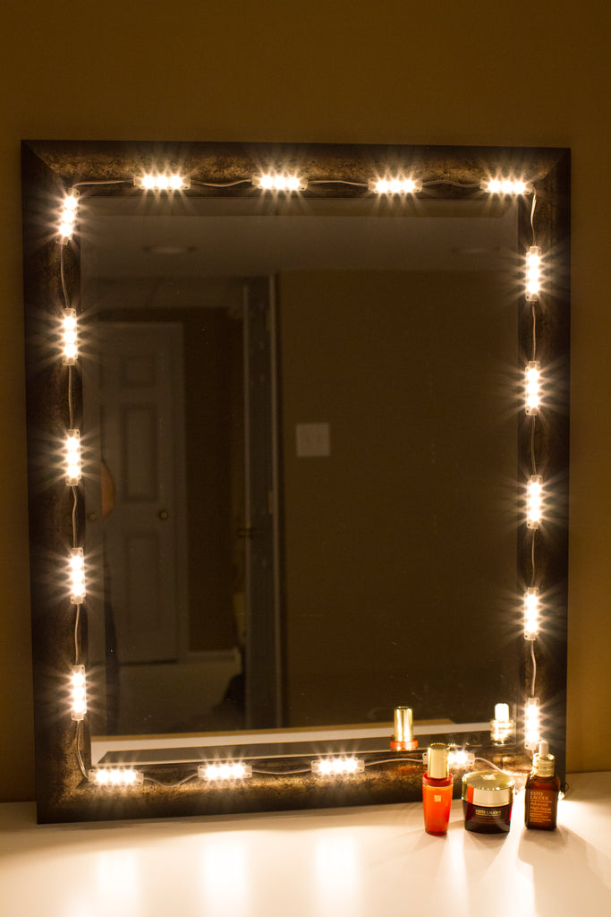 Makeup mirror Warm White LED light package premium series