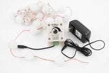 Bulb Series Makeup mirror LED light package with dimmer 9ft in length