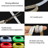 24v bright RGB COB color change LED light