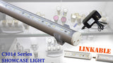 65 inches (18" + 18" + 28" linked) White C3014 LED light with UL power supply