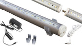65 inches (18" + 18" + 28" linked) White C3014 LED light with UL power supply