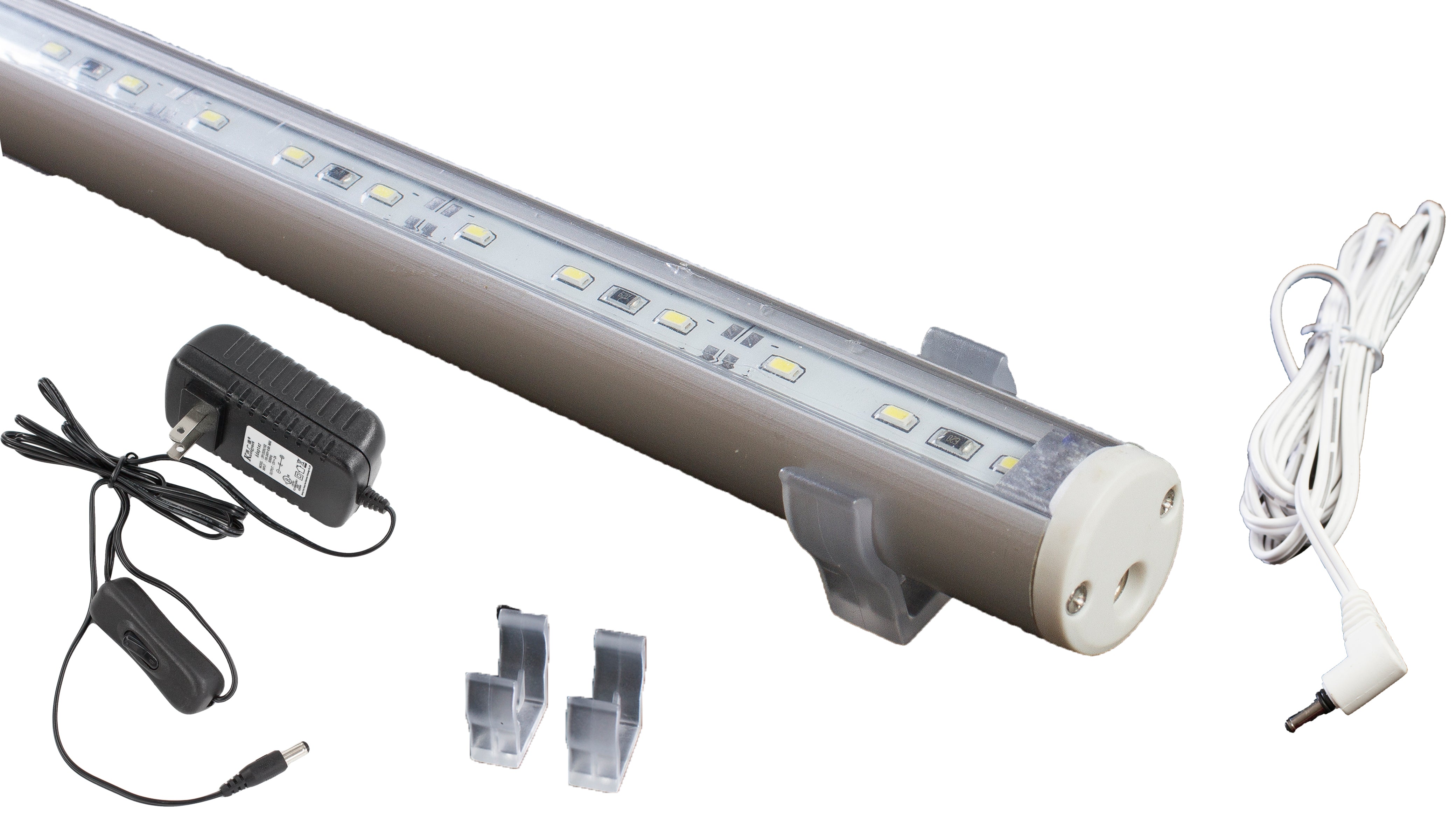 18 inches White C3014 Linkable LED light with UL power supply