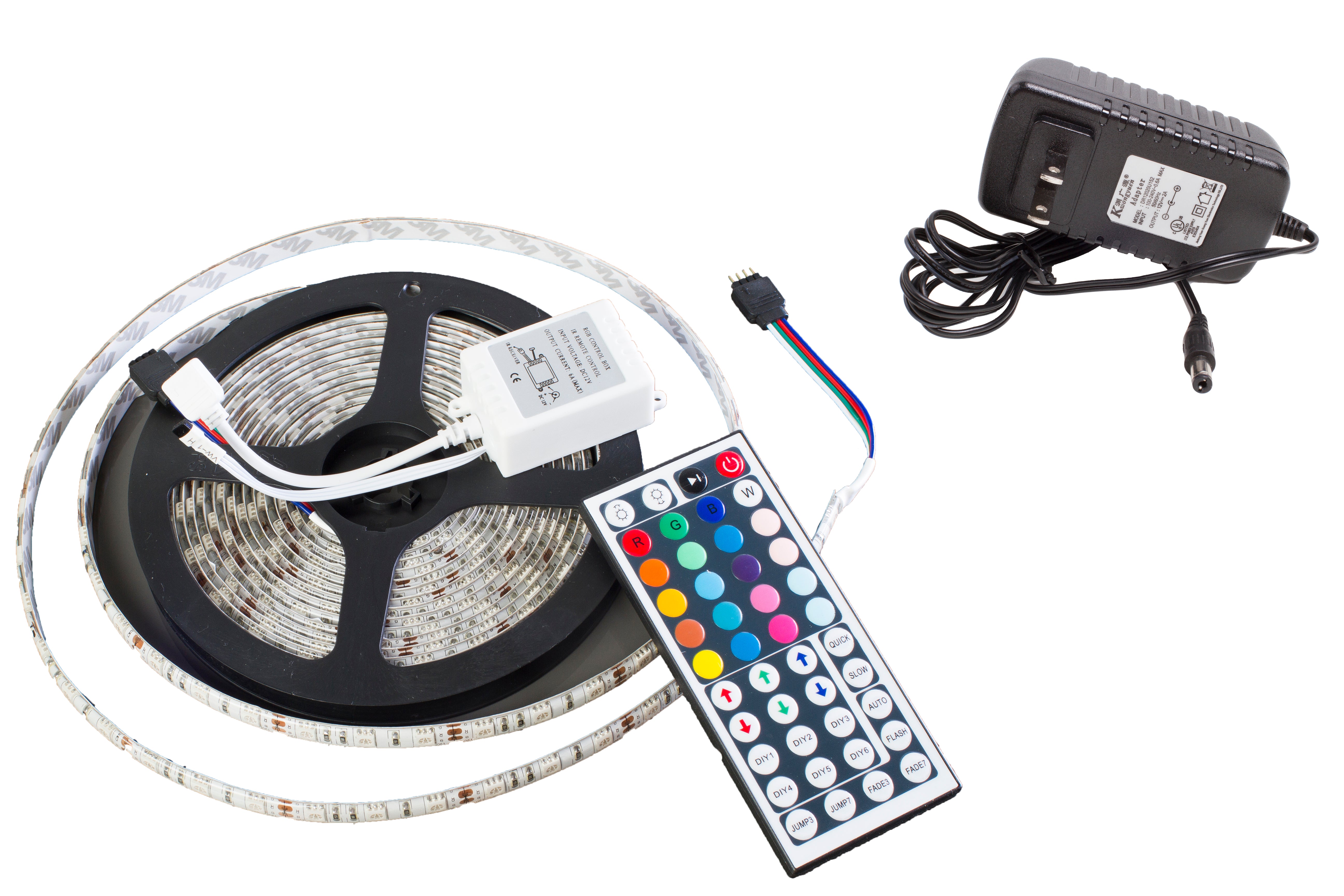8ft Multi color change TV background LED Light + Remote