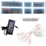 Storefront LED White track + White K2835 Super Bright LED Light (Samsung Chip )