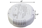 ETL Listed 24V 60w Class 2 Triac Dimmable Round Shape Power Supply
