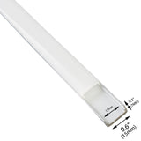 40" U Aluminum Channel with Cover & Mounting Clips for LED Strip Light - Fits 6mm to 13mm (6pk)
