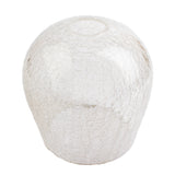 3 Pack crackle glass globe shade for light fixture