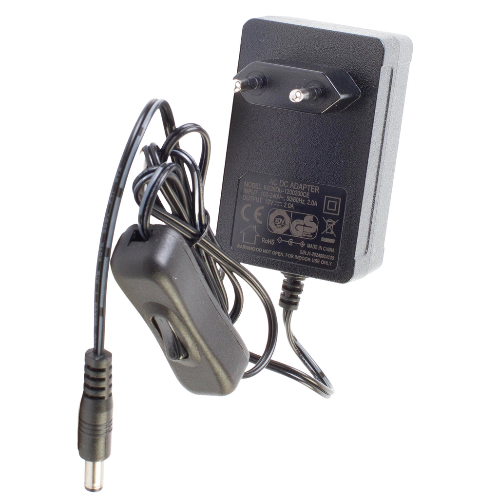 EU Plug 12v 2A 24w Power Supply Driver AC adapter CE