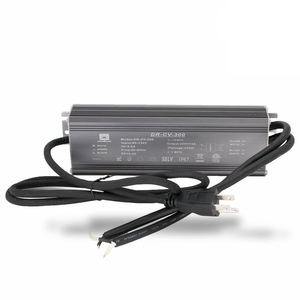 ETL listed 24v 12.5 Amp 300w Power supply Driver