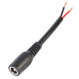 DC Female plug to 18 AWG wire connector