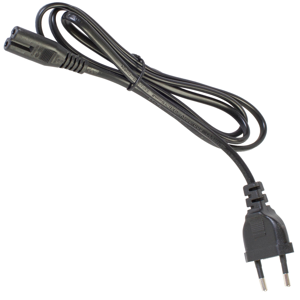 4ft 2 Prong AC Power Cable for Power Supplies EU PLUG