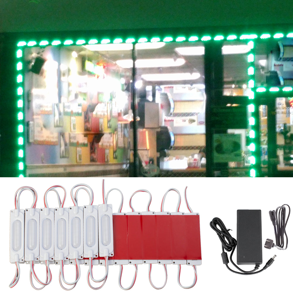 Ultra Glow Led Module Green Ultra COB series LED Light Modules | LEDUpdates