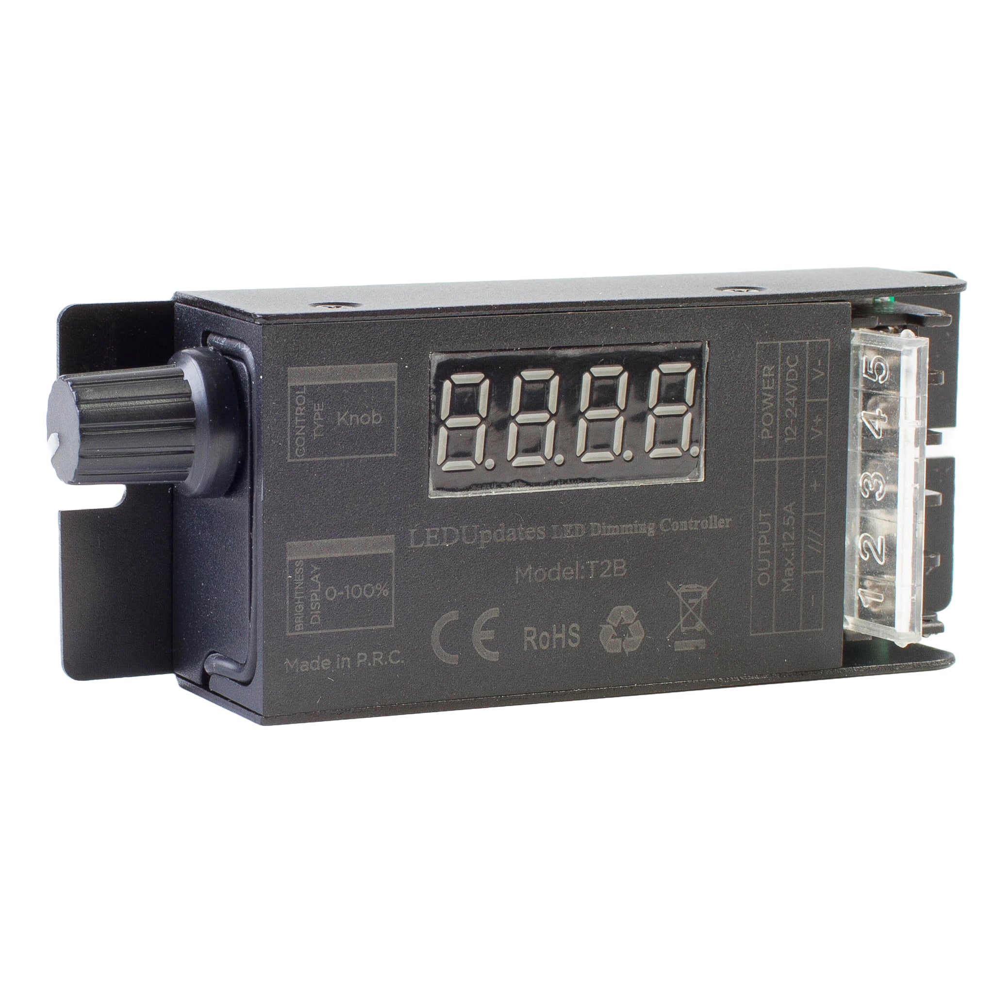Led Light Flash Controller Heavy Duty LED Light Controller support up to 300w with round wireless ...