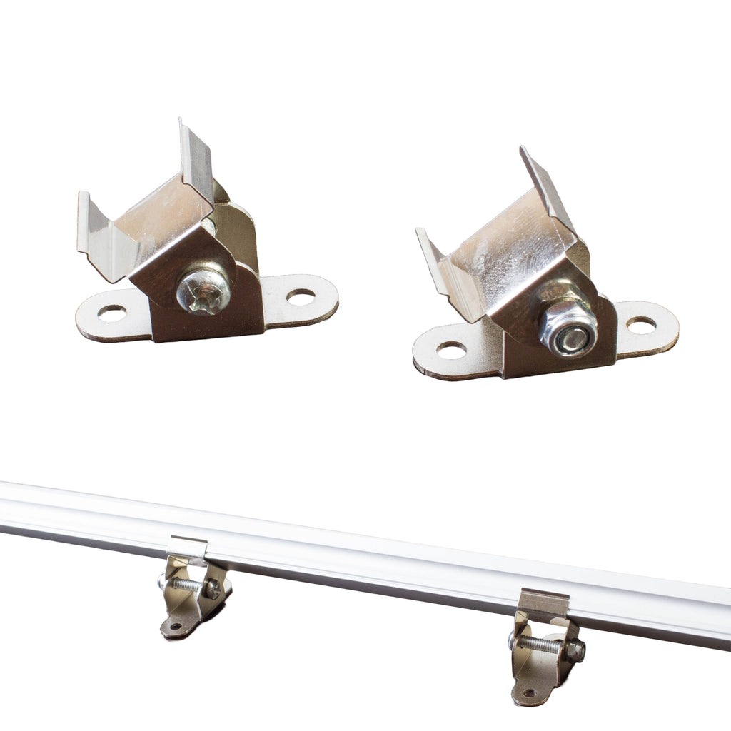 Swivel mounting clips for U shape LED Strip channel