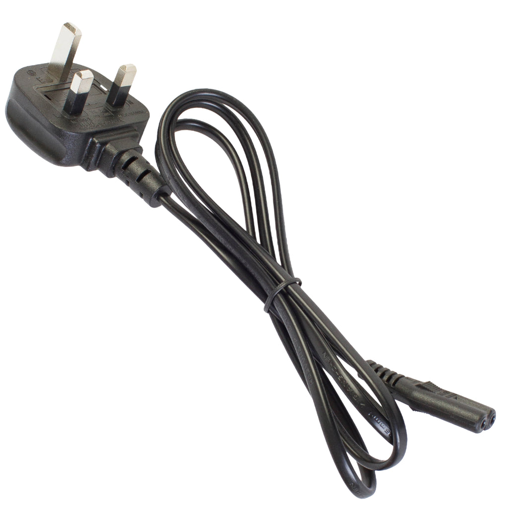 4ft 2 Prong AC Power Cable for Power Supplies UK PLUG