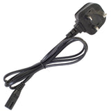 4ft 2 Prong AC Power Cable for Power Supplies UK PLUG