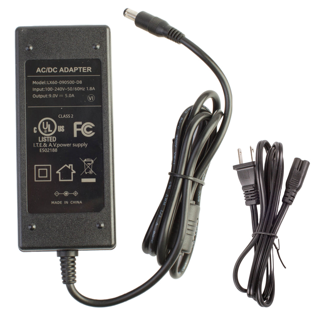 9v 5A 45w AC adapter Power supply Driver UL Listed