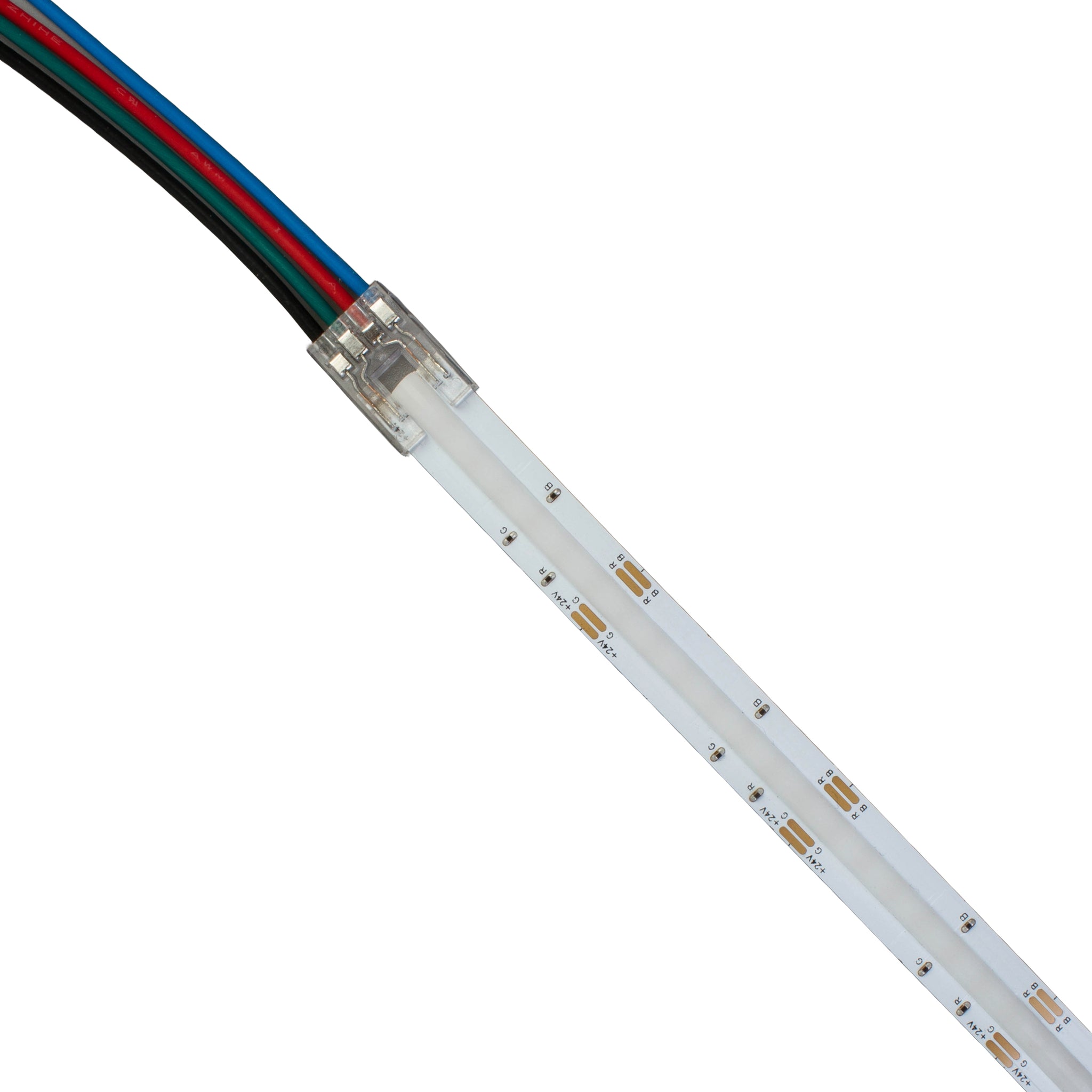 Simple Led Strip Wire connector for COB 10MM LED strip | LEDUpdates
