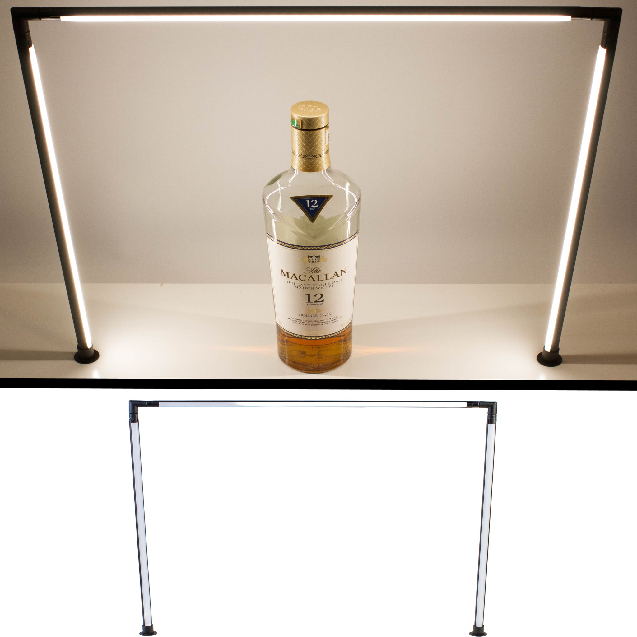 Horizontal LED 3 sided Pole light 4000K Model FY-H2T series for Showca ...