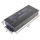 UL Listed 12V 16.67A 200w Triac Dimmable 0-10v/10v PWM/Potentiometer Power Supply