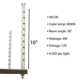 LED Jewelry Pole light WF-151 4000K