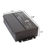 UL listed 24v 8.33 Amp 200w Triac electronic dimmable LED Driver