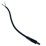 DC male plug to 18 AWG wire connector